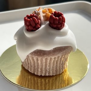 Cupcake Frambuesa & Nuez